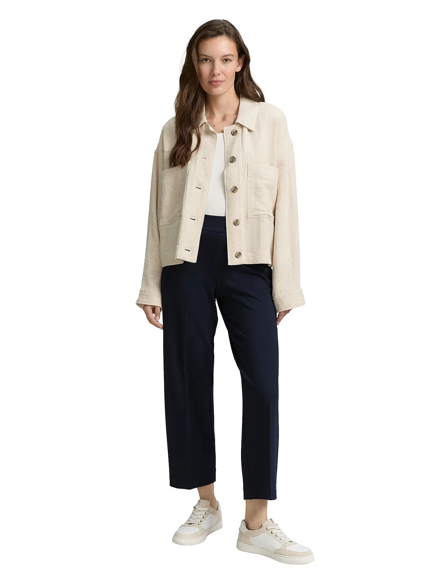 TOM TAILOR | Hose 7/8 | dunkelblau